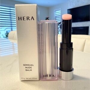 Brand New！！！HERA Sensual Nude Balm / lipstick #112 Bornfree full size